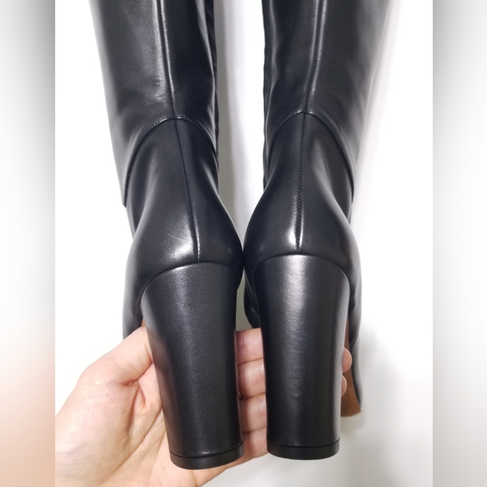 NIB VINCE Vita‎ Leather Knee High Tall Boots in Black Size 8.5, 9, 9.5, 10 - Picture 12 of 16